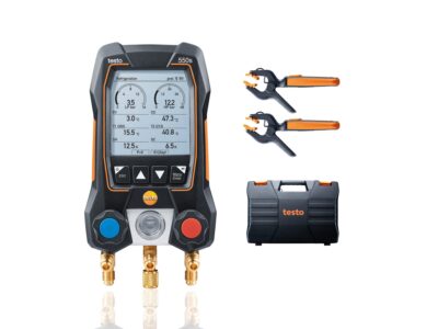 Testo 550s Basic Kit ჭკვიანი ციფრული კომპლექტი ტემპერატურის ზონდებით App