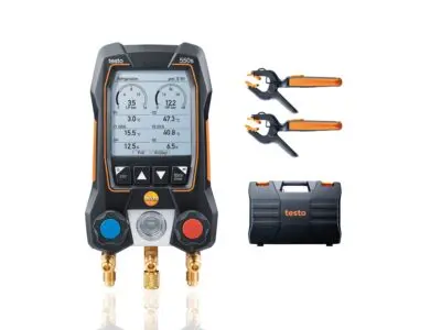 Testo 550s Basic Kit ჭკვიანი ციფრული კომპლექტი ტემპერატურის ზონდებით App