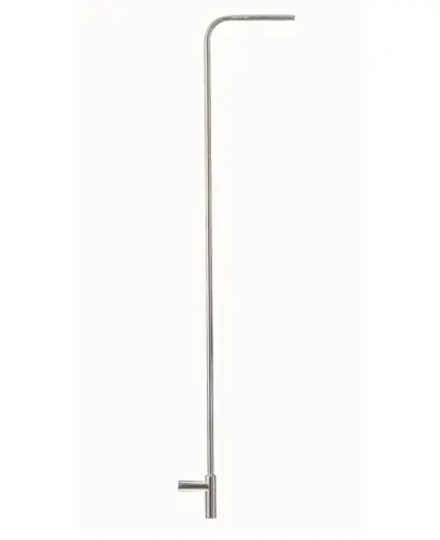 0635-2045-probe-velocity-001750 Testo ნაკადის სიჩქარის საზომი უჟანგავი ფოლადის მილი,500 მმ, Ø 7 მმ