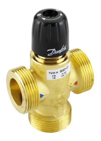 TVM-H თერმოსტატიკული შემრევი სარქველი 1" 30-70 °C Danfoss