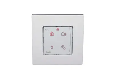 ოთახის თერმოსტატი სენსორული Icon RT, 230V Prog. (on-wall wired) Danfoss