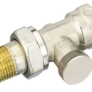 RLV-S რადიატორის სარქველი პირდაპირი უკუსვლის 1/2” Danfoss