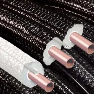 სპილენძის მილი იზოლაციით 1/4"x0,8მმx9მმ (6,35მმ) Halcor