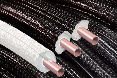 სპილენძის მილი იზოლაციით 1/4"x0,8მმx9მმ (6,35მმ) Halcor