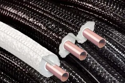 სპილენძის მილი იზოლაციით 5/8"x1,0მმx9მმ (15,88მმ) Halcor