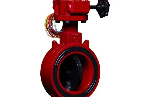 პეპელა სარქველი პოზიციის ინდიკატორით (20.7 Bar) DN200 Duyar