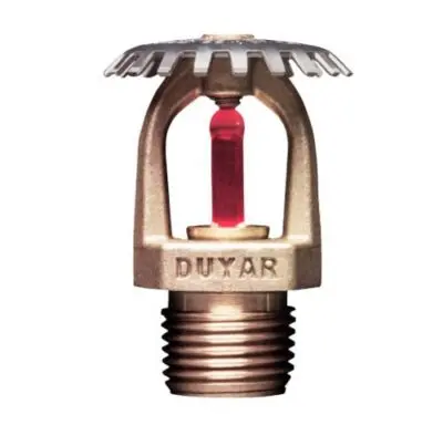 duyar-vana-upright-sprinkler-standard-response-dy-3333 ზედა მიმართულების სპრინკლერი SR-K8,0 141C Brass 3/4 Duyar
