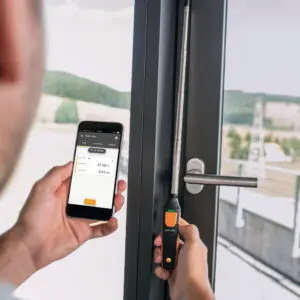 Testo 405i თერმული ანემომეტრი App