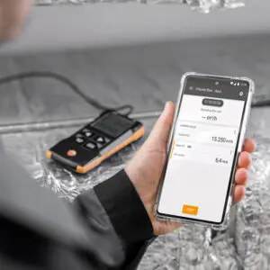 Testo 416 ციფრული ანემომეტრი 16მმ App