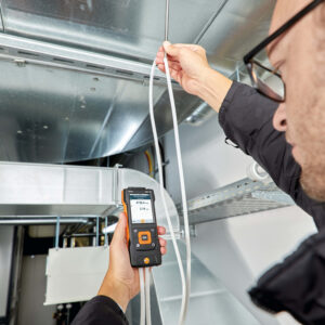 testo-440-dp-pitot-tube-de Testo ნაკადის სიჩქარის საზომი უჟანგავი ფოლადის მილი,500 მმ, Ø 7 მმ