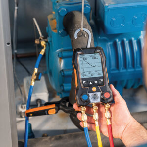 Testo 550s Basic Kit ჭკვიანი ციფრული კომპლექტი ტემპერატურის ზონდებით App