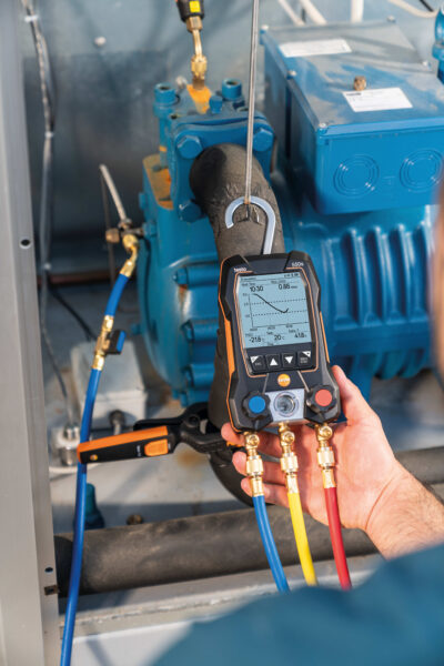 Testo 550s Basic Kit ჭკვიანი ციფრული კომპლექტი ტემპერატურის ზონდებით App