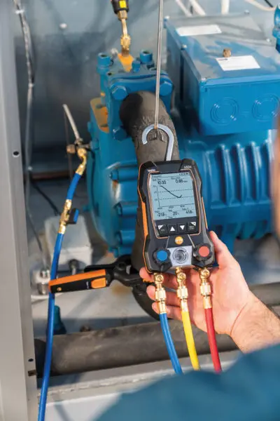 Testo 550s Basic Kit ჭკვიანი ციფრული კომპლექტი ტემპერატურის ზონდებით App