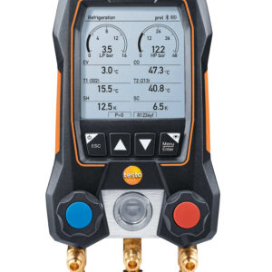 Testo 550s Basic Kit ჭკვიანი ციფრული კომპლექტი ტემპერატურის ზონდებით App