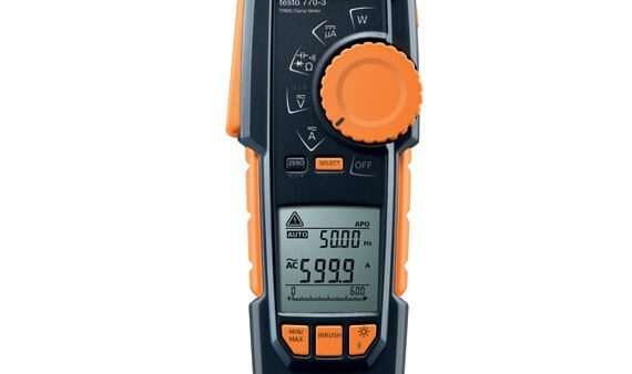Testo 770-3 მულტიმეტრი დამჭერით