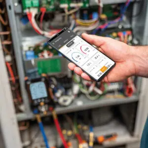 Testo 550s Basic Kit ჭკვიანი ციფრული კომპლექტი ტემპერატურის ზონდებით App