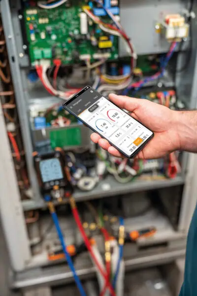 Testo 550s Basic Kit ჭკვიანი ციფრული კომპლექტი ტემპერატურის ზონდებით App