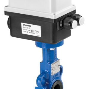 VFY-WA DN80 24V on-off პეპელა სარქველი მოტორიზებული Danfoss