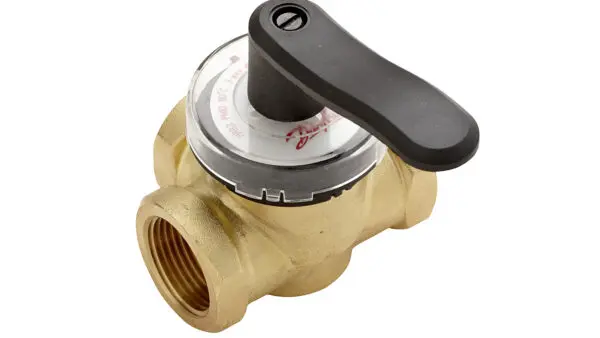 HRB 3-სვლიანი როტორული სარქველი Kvs:10 PN10 DN25