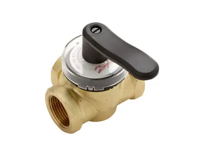 HRB 3-სვლიანი როტორული სარქველი Kvs:16 PN10 DN32