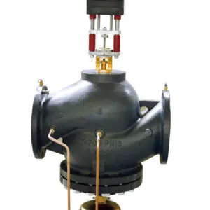 DN250, 300,000 l/h, ავტომატური საბალანსო სარქველი მილტუჩით AB-QM Danfoss