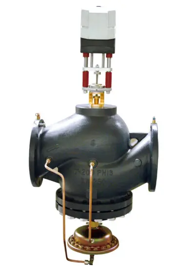 DN250, 300,000 l/h, ავტომატური საბალანსო სარქველი მილტუჩით AB-QM Danfoss