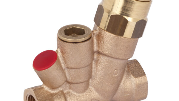 MTCV თერმული საბალანსო სარქველი DN20, Kvs 1.5, დიაპაზონი: 35-60 °C