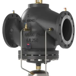 DN250, 300,000 l/h, ავტომატური საბალანსო სარქველი მილტუჩით AB-QM Danfoss