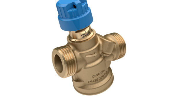 DN20, Male thread, G1", 1100 l/h, ავტომატური საბალანსო სარქველი AB-QM Danfoss