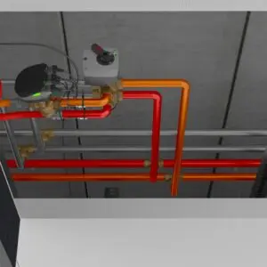 6-სვლიანი სარქველი ამძრავით DN20