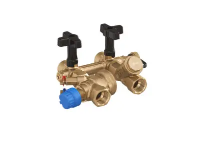 AB-QM 4.0 ფანკოილის კომბინირებული საბალანსო სარქველები + ფილტრი DN15