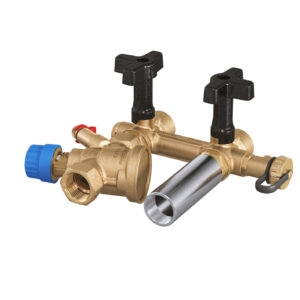 AB-QM 4.0 კომბინირებული საბალანსო სარქველები ფანკოილისთვის DN20