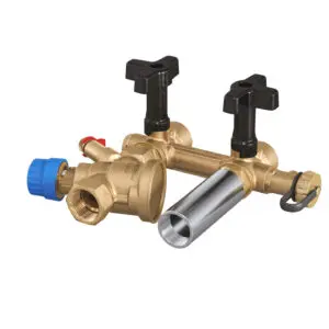 AB-QM 4.0 კომბინირებული საბალანსო სარქველები ფანკოილისთვის DN15