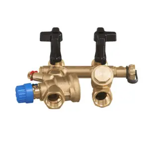 AB-QM 4.0 ფანკოილის კომბინირებული საბალანსო სარქველები + ფილტრი DN15