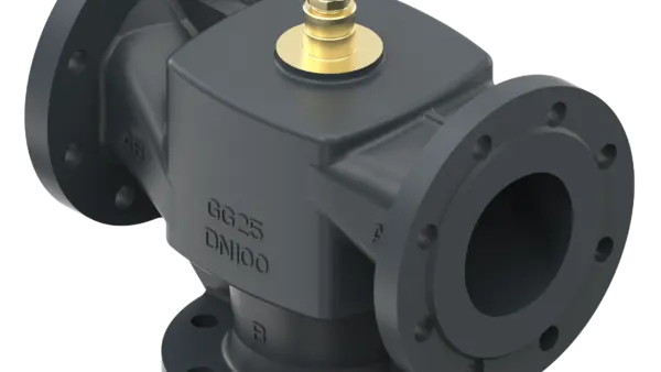 VF3 3-სვლიანი სარქველი მილტუჩით DN100 PN16 Kvs:145