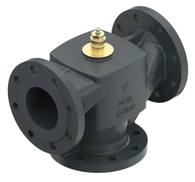 VF3 3-სვლიანი სარქველი მილტუჩით DN100 PN16 Kvs:145