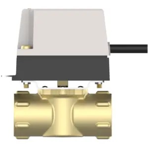 DN25 2-სვლიანი ზონალური სარქველი ამძრავით PN10, 95°C
