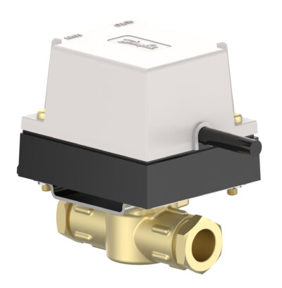 DN15 2-სვლიანი ზონალური სარქველი ამძრავით PN10, 95°C