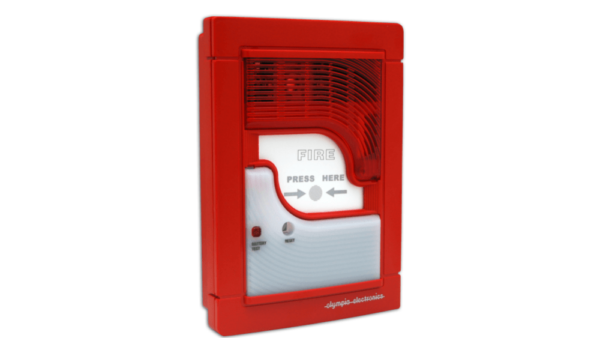 bs-3002 ავტომატური სახანძრო სირენა/შუქურა და გამოძახების ღილაკი Olympia