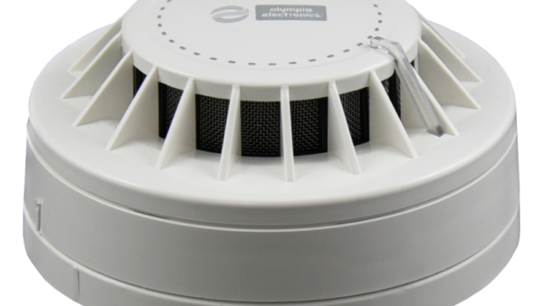 ოპტიკური კვამლის დეტექტორი ბაზით Olympia