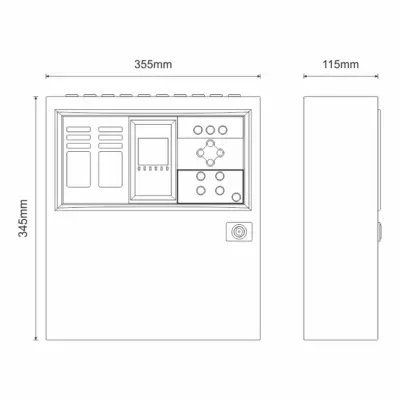 სახანძრო დეტექციის სამისამართო პანელი (4 Loop) Olympia