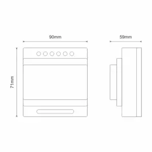 სამისამართო I/O მოდული (2 inputs) Olympia