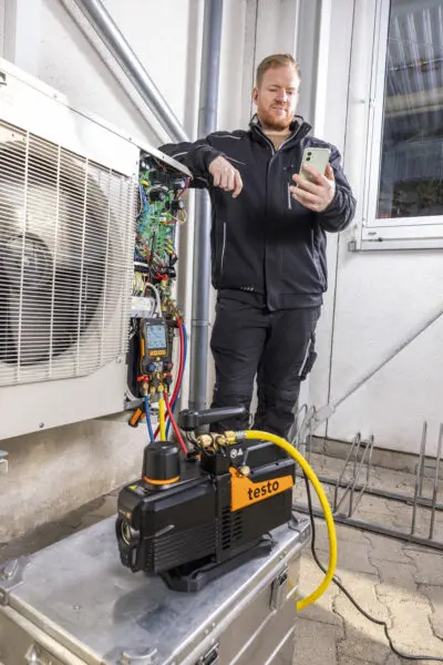 testo-565i-570s-application-heatpump-232554-en Testo 565i - ჭკვიანი ვაკუუმური ტუმბო (283 ლ/წთ) App